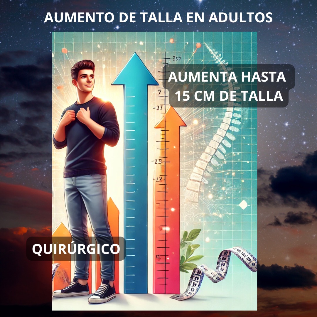 AUMENTO DE TALLA EN ADULTOS